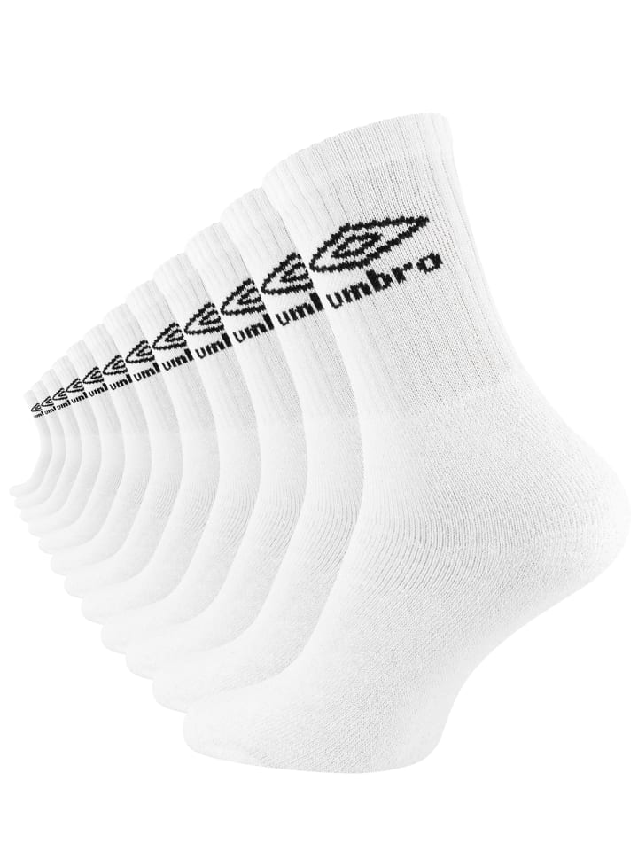 Umbro Sportsocken 12 Paar Umbro Socken in weiss günstig kaufen