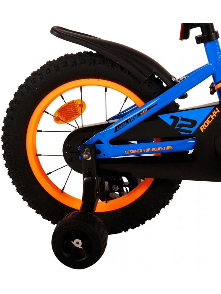 Volare Kinderfahrrad Rocky für Jungen 14 Zoll Kinderrad in Blau Fahrrad 4 Jahre günstig kaufen onesize