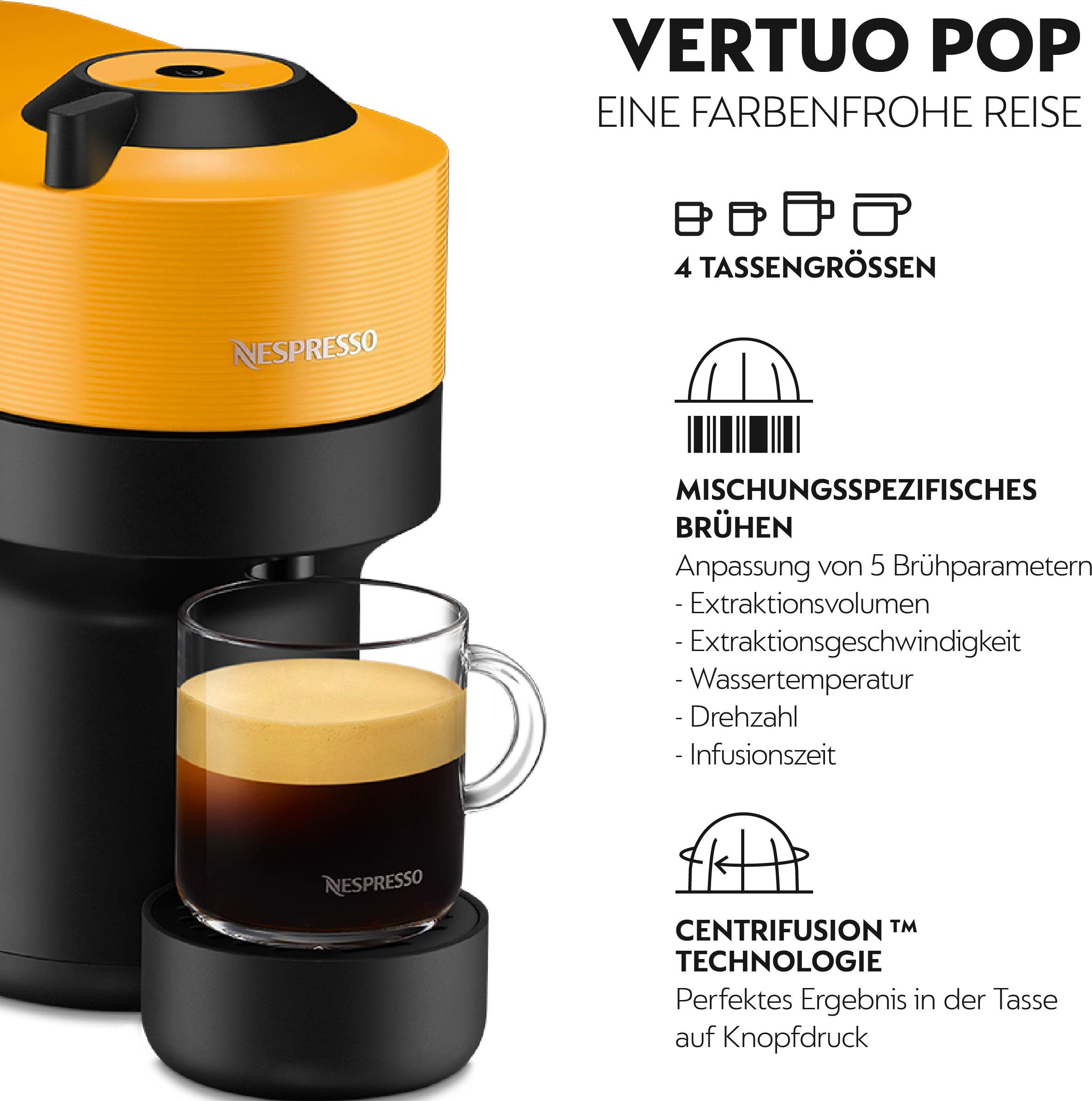 Nespresso Kapselmaschine Vertuo Pop ENV90.Y von DeLonghi
