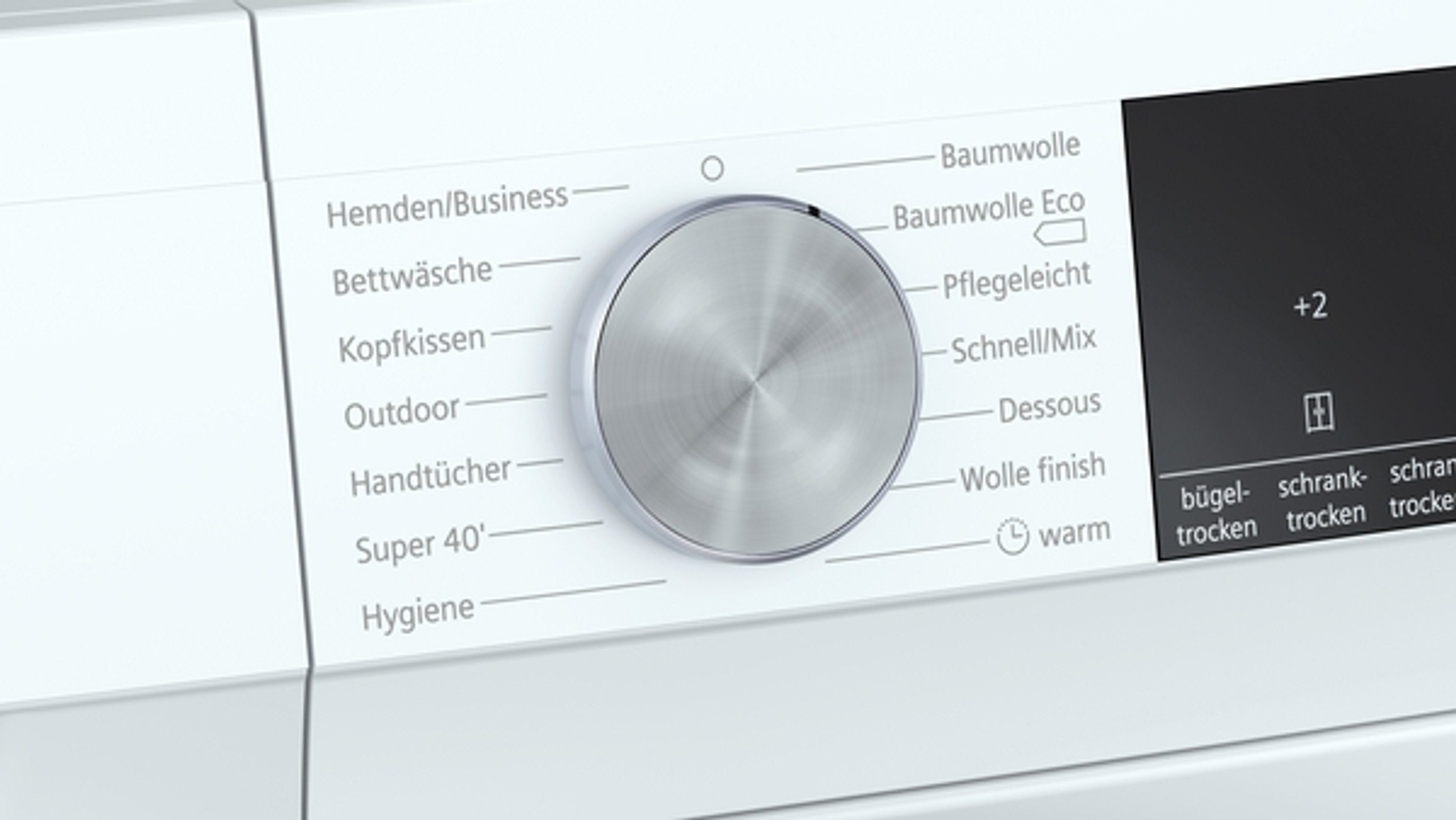 SIEMENS Wärmepumpentrockner WQ33G2DG0, 8 kg, Freistehend, 8 kg, Weiß