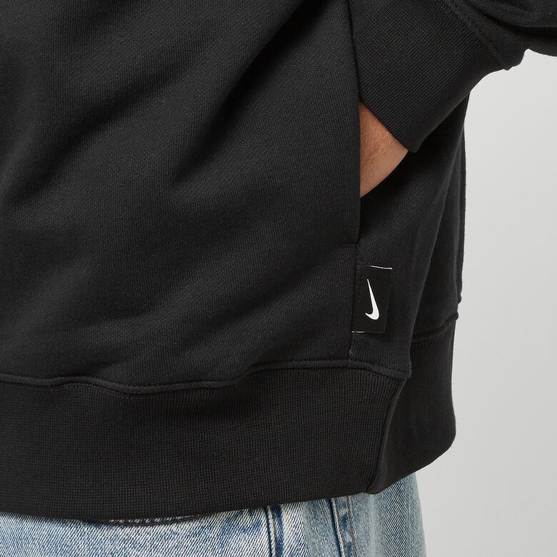 NIKE Swoosh Half-Zip Fleece Hoodie black
