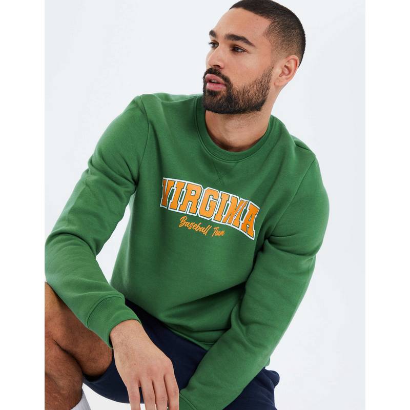 Threadbare THB Fleece Crew Deji Fleecepullover Herren