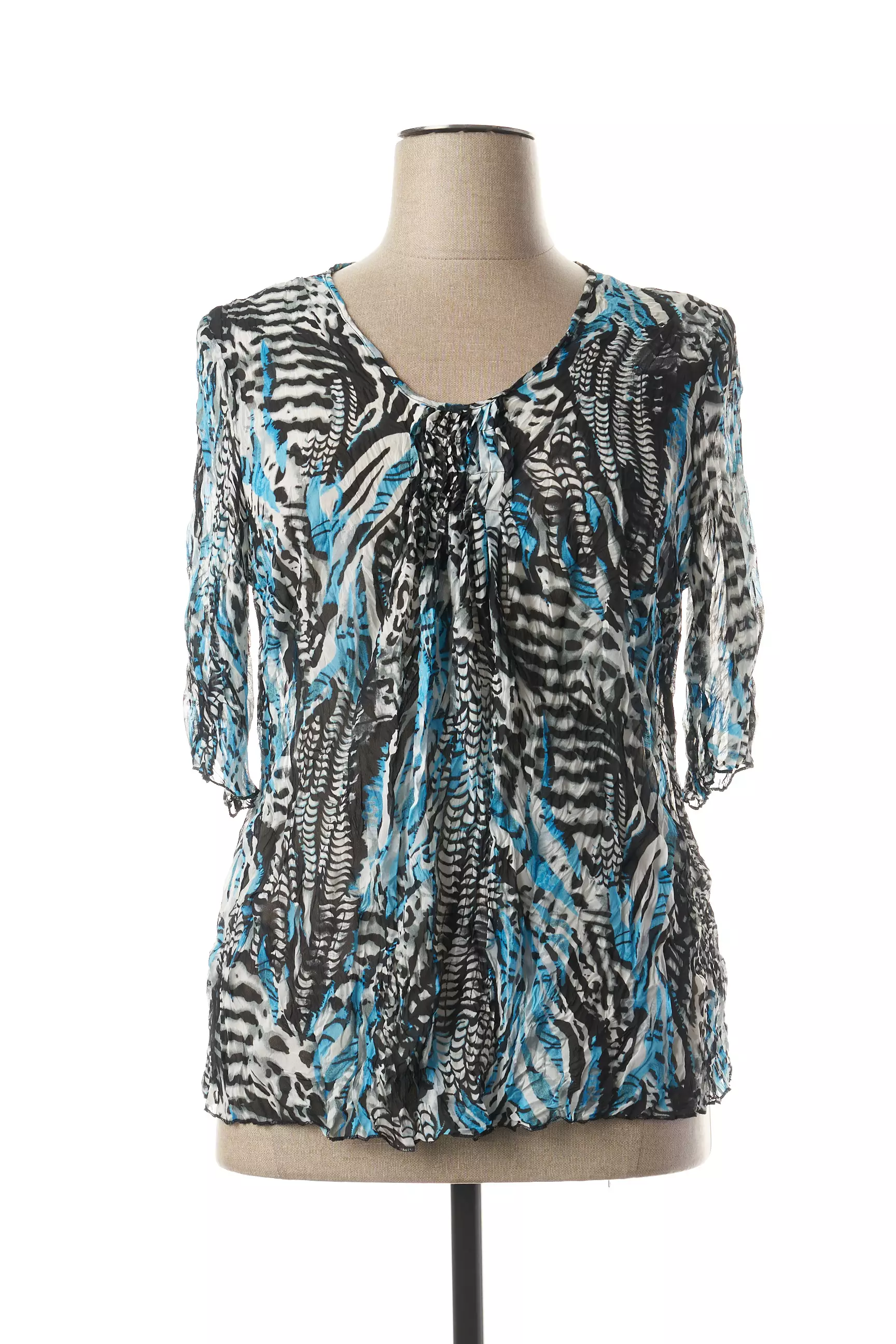 Fosby Tshirts Femme couleur bleu