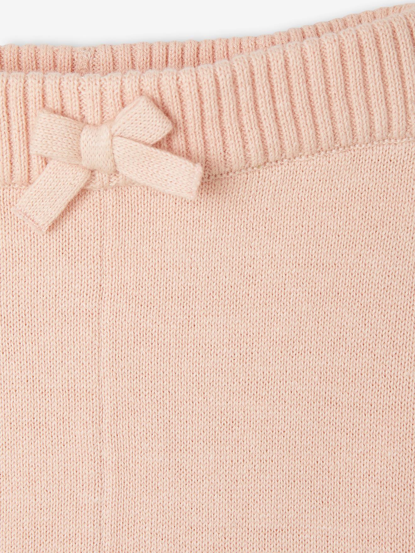 Vertbaudet Baby Weihnachts-Set: Pullover & Hose Oeko-Tex - pudrig rosa