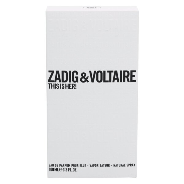 Zadig & Voltaire This Is Her Eau de Parfum 100ml