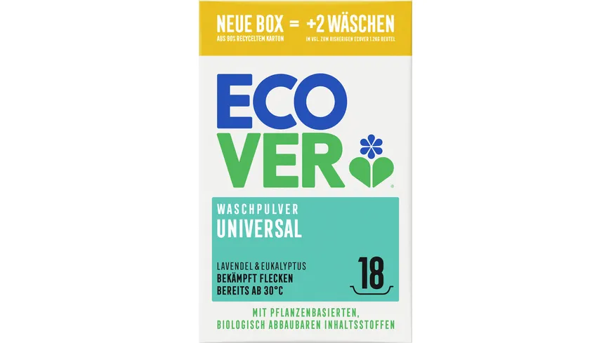 Ecover Waschpulver Universal 1.35 kg