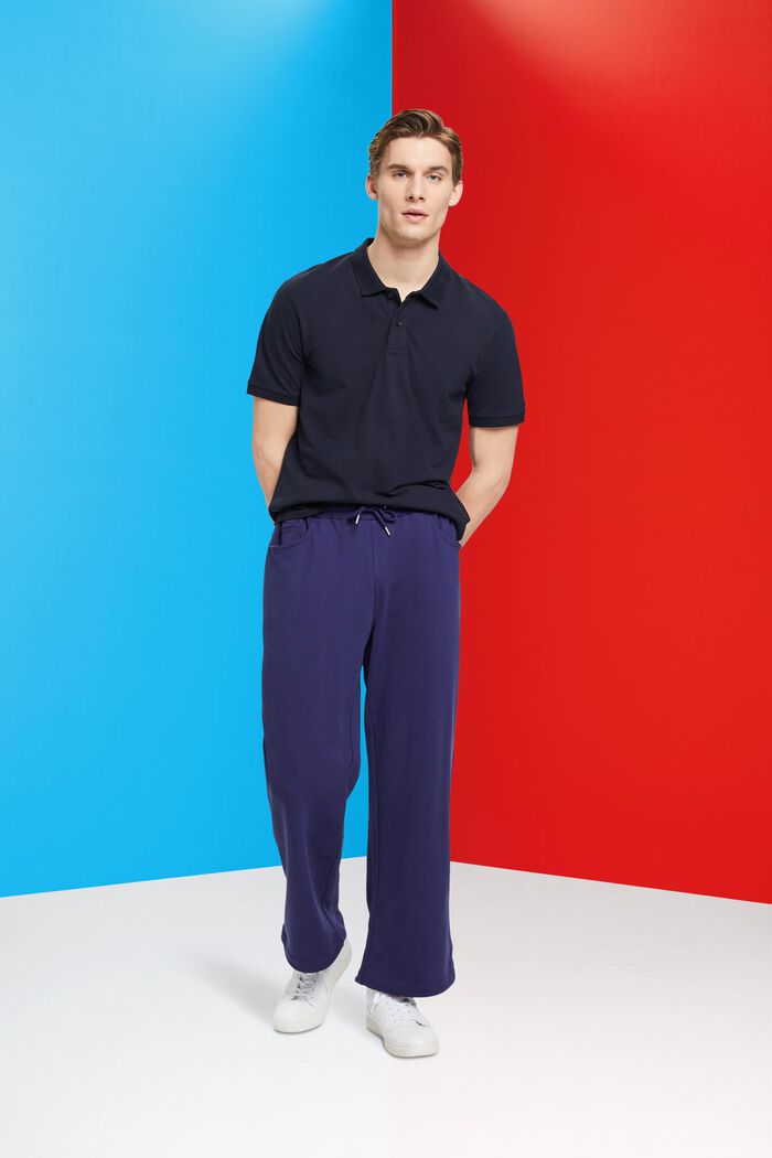 Slim-Fit-Poloshirt aus Baumwoll-Piqué