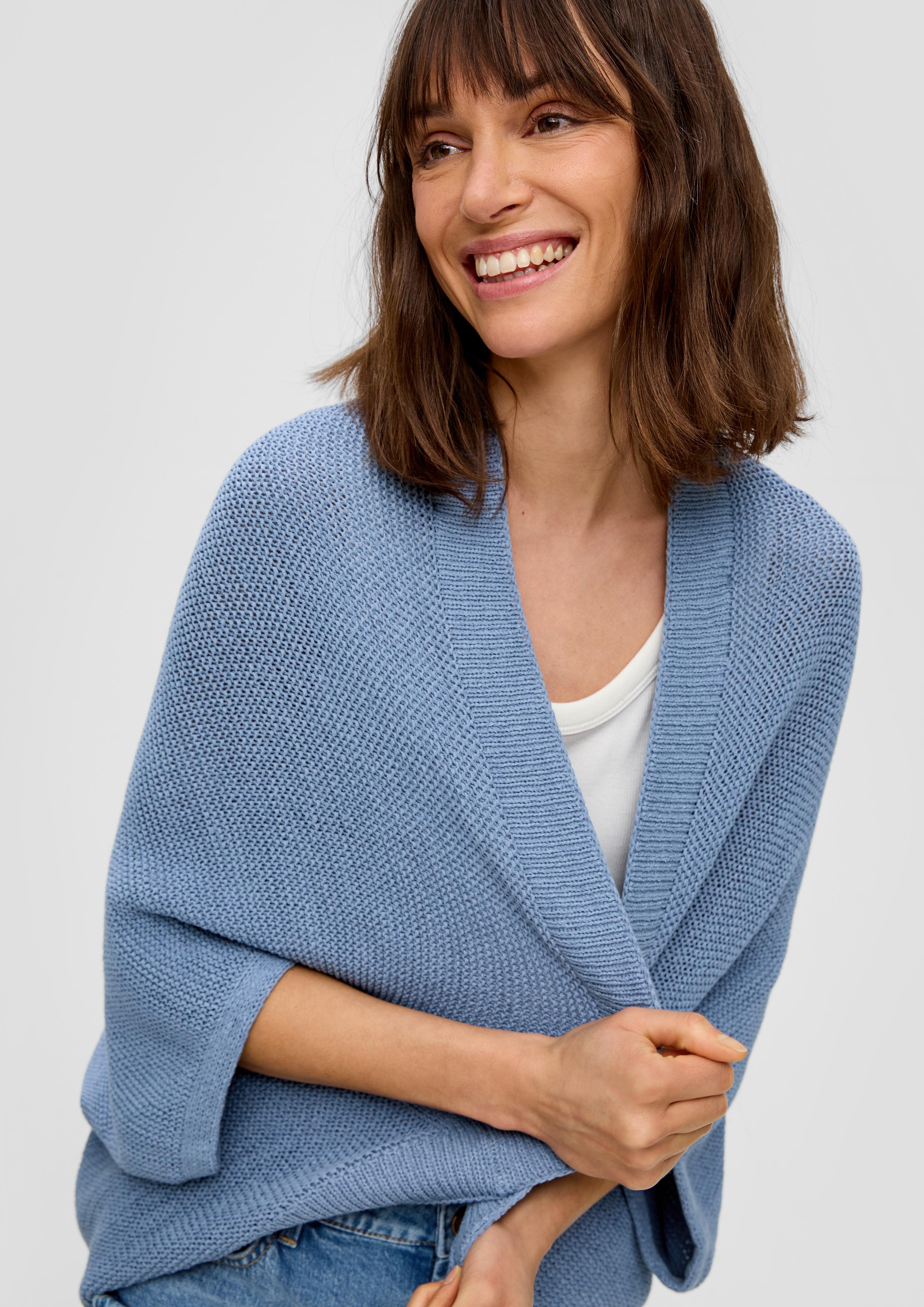 Poncho aus Baumwollmix  2144485-5271