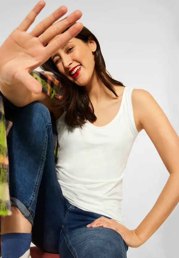Street One Top in Unifarbe