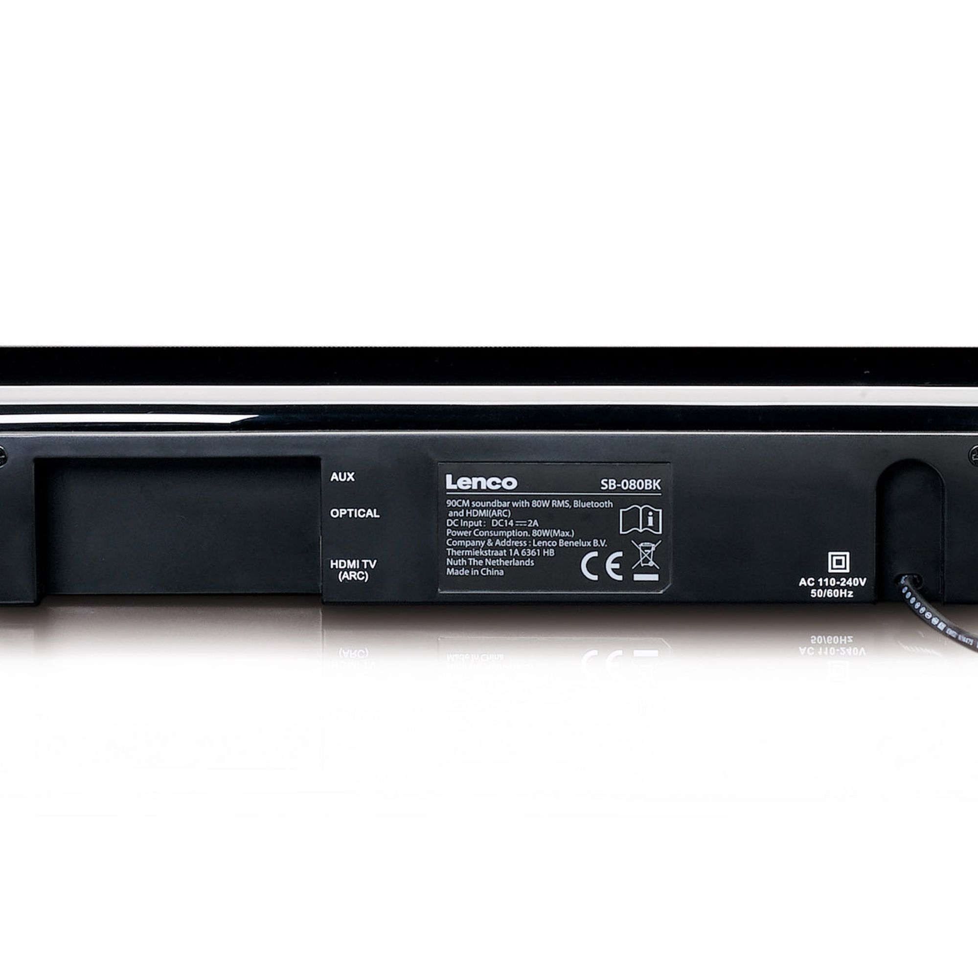 Lenco SB-080BK Soundbar
