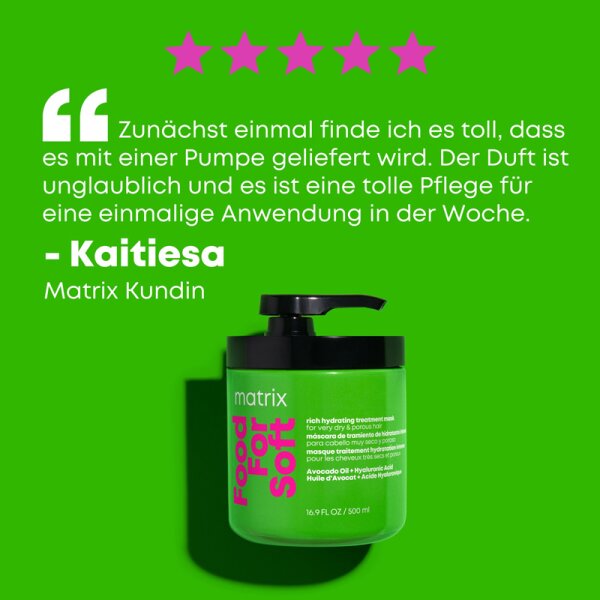 Matrix Food For Soft Haarmaske