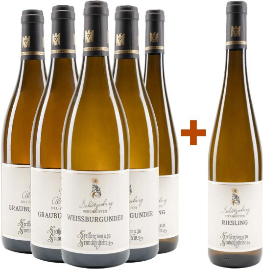 5+1 Paket Erste Lage trocken - Weingut Freiherr von und zu Franckenstein