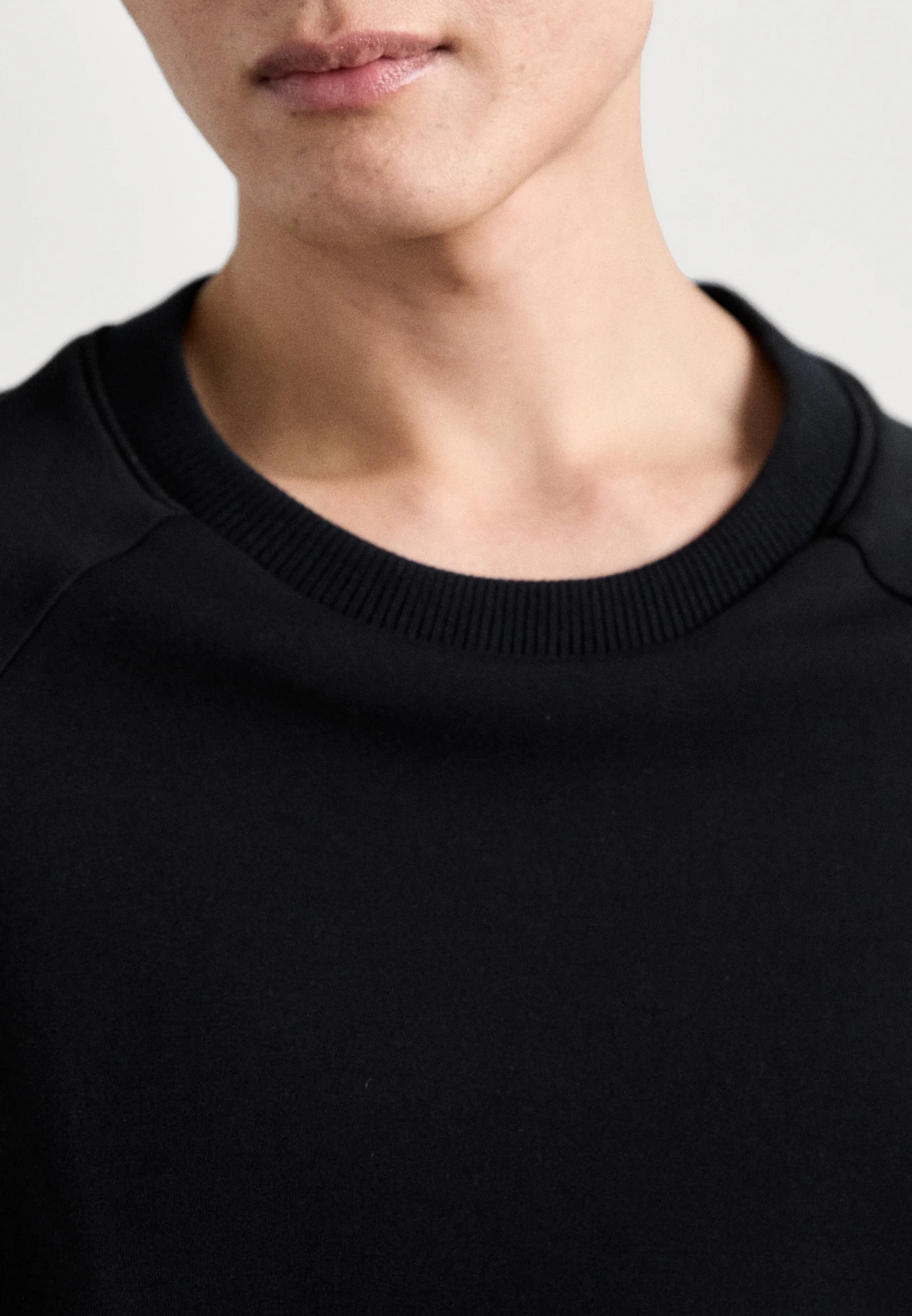 Camiseta Neil Barrett SLIM DROPPED SHOULDER DOBLE CAPA - Manga larga