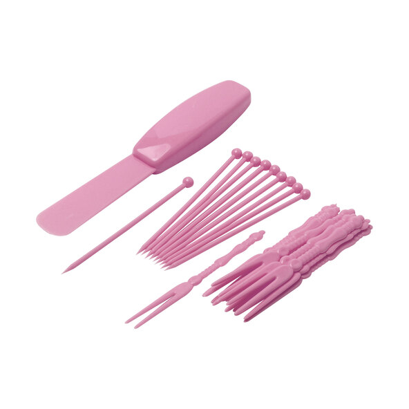 Mini Schoko-Fondue, pink