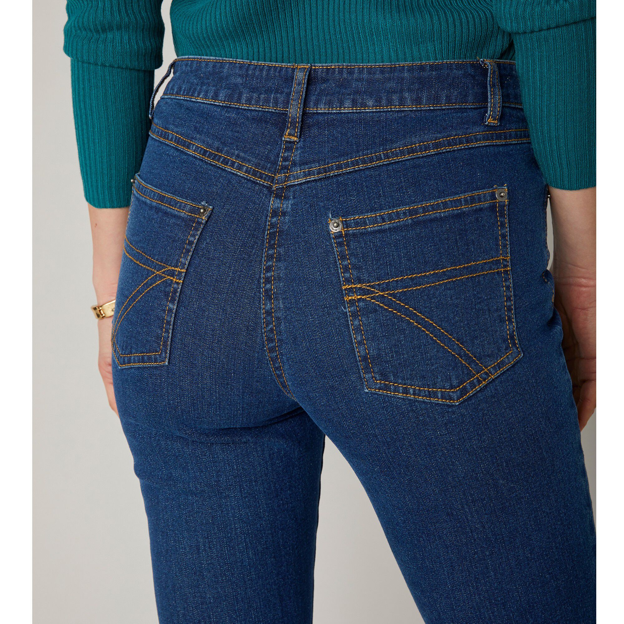 Jean coupe droite stretch