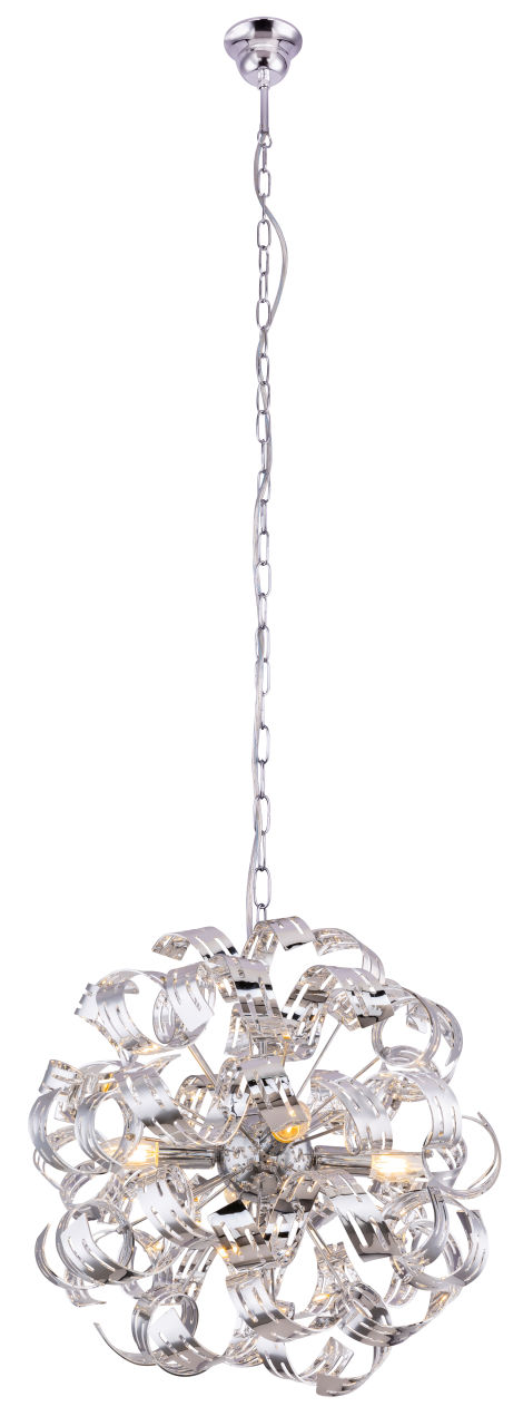 Globo Lighting - FALLA - Hängeleuchte Metall verchromt, 4x E14
