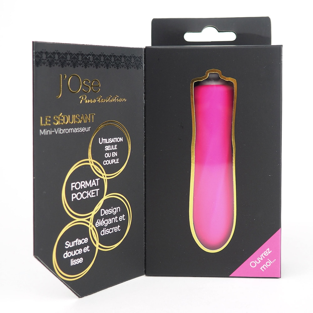 j'ose Le Séduisant - Mini vibromasseur Pile incluse HYGIENE SEXUELLE