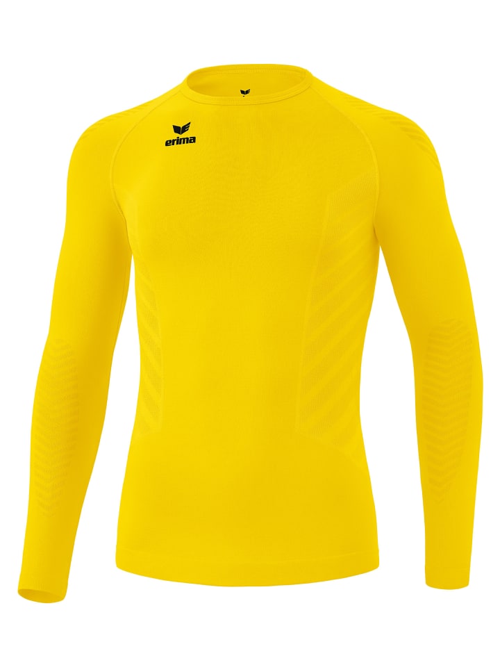 erima Athletic Longsleeve Funktionsunterwäsche in gelb günstig kaufen
