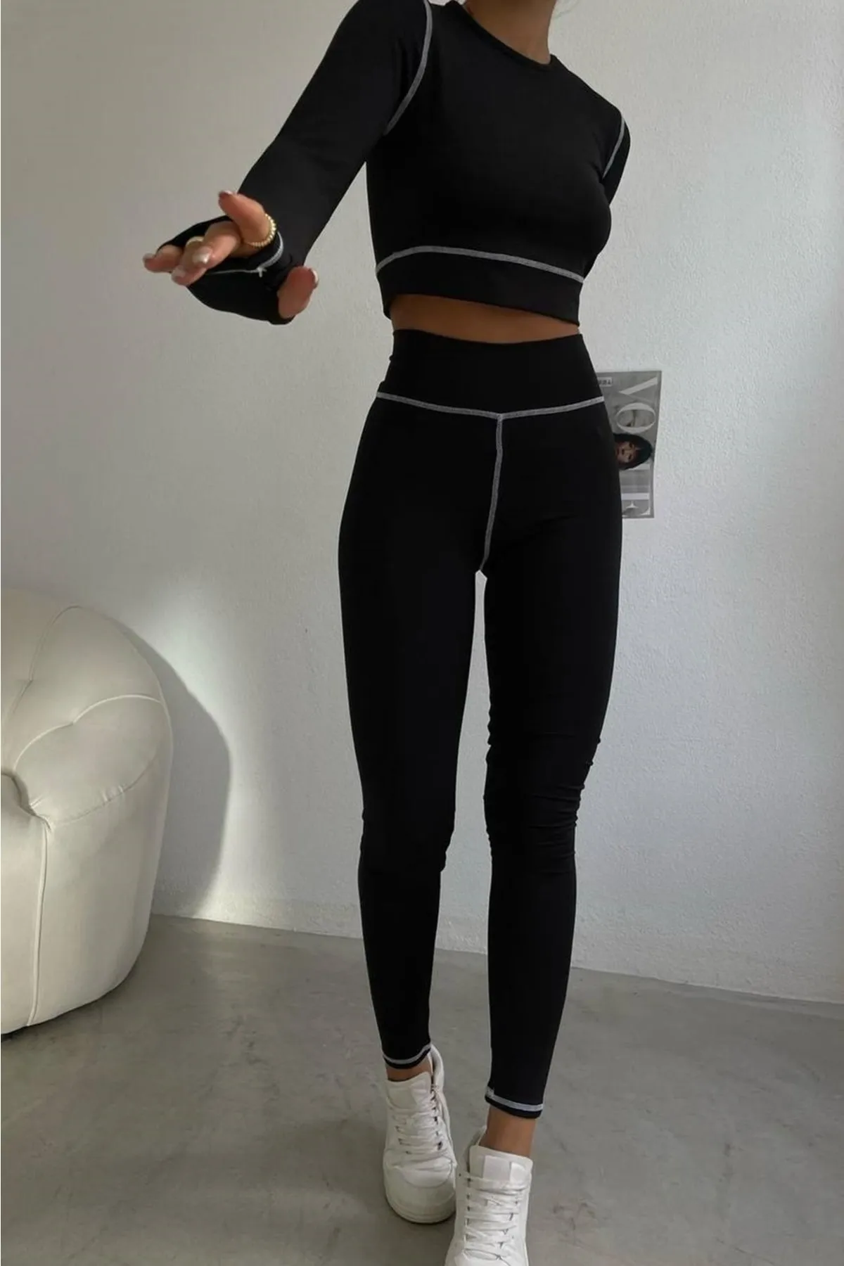 lovebox  Zweiteiler - Schwarz - Regular Fit