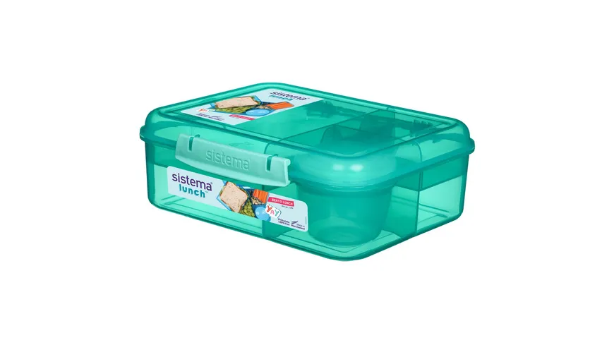 sistema Lunchbox BENTOBOX 1,65l Achtung: diesen Artikel gibt es in verschiedenen farblichen Ausführungen. Sie erhalten nur 1 Artikel (zufällige Auswahl im Lager). Eine Vorauswahl ist leider nicht möglich.