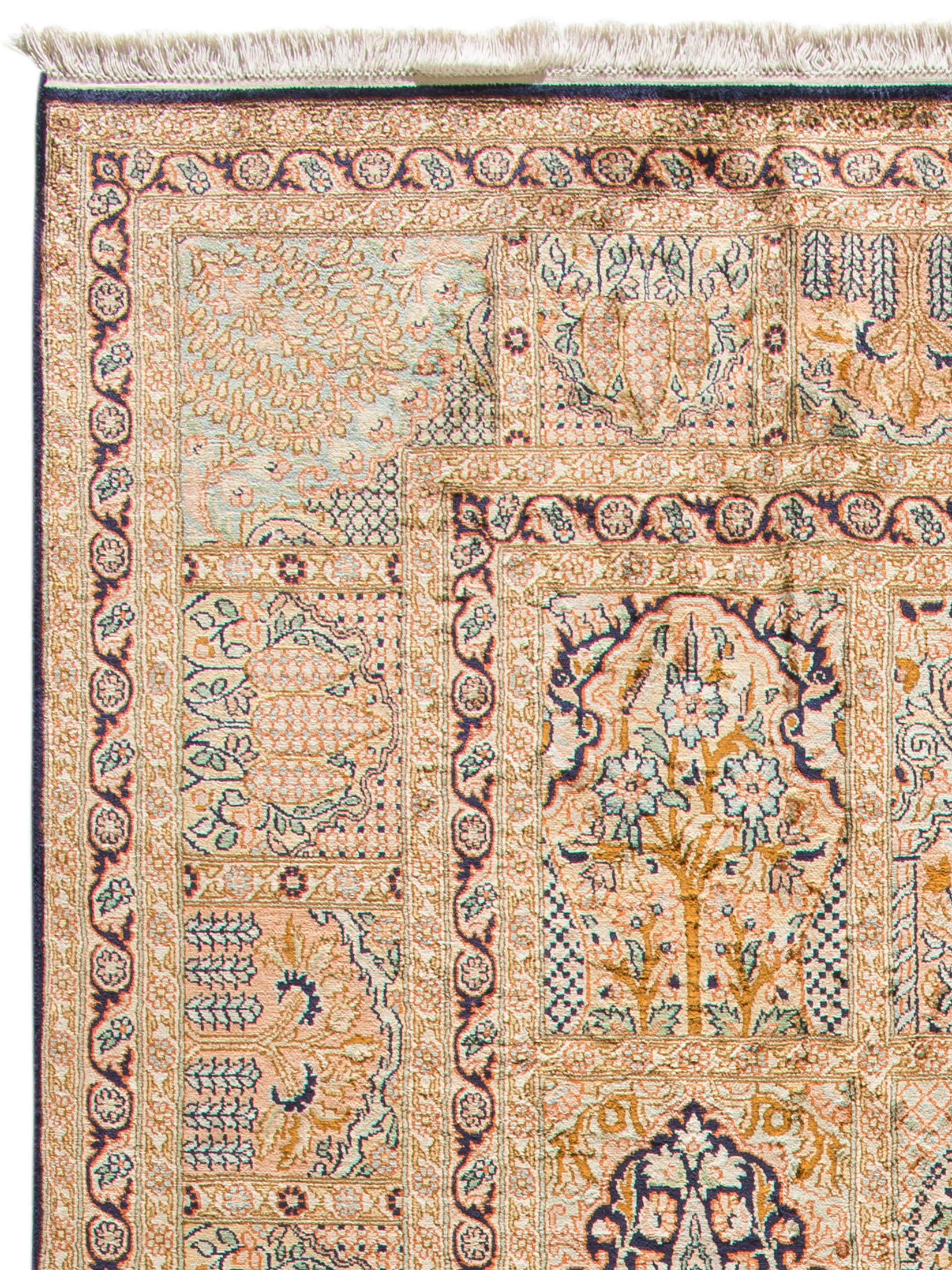 Kaschmir Seide 16/16 ca. 241 x 342 cm, Unikat / Einzelstück
