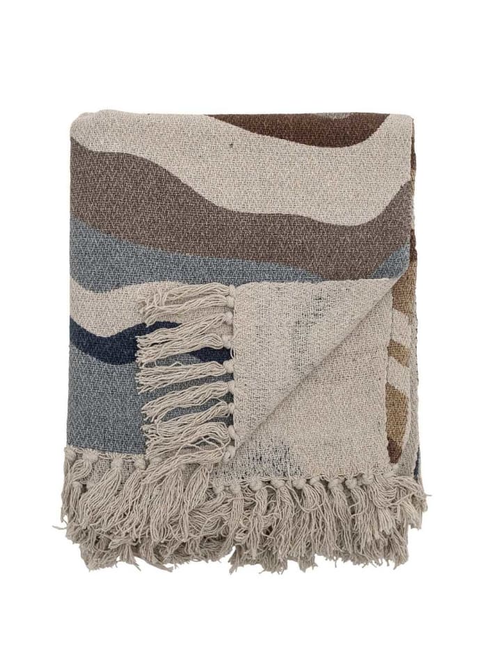 Bloomingville Decke STEPHANIA Natur Braun Grau 160x130 cm günstig kaufen onesize