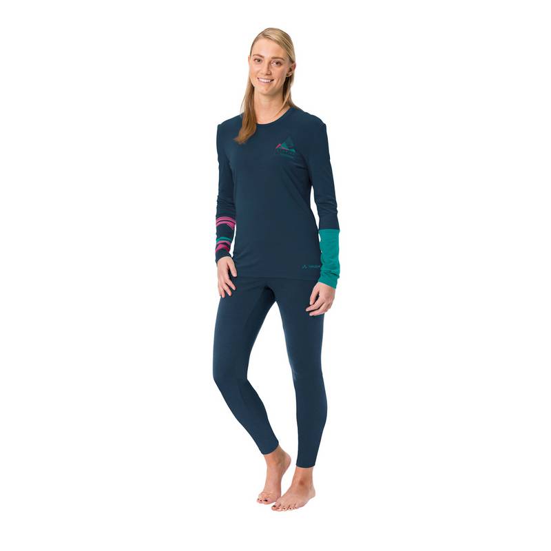 VAUDE Women's Monviso Wool LS T-Shirt T-Shirt Damen