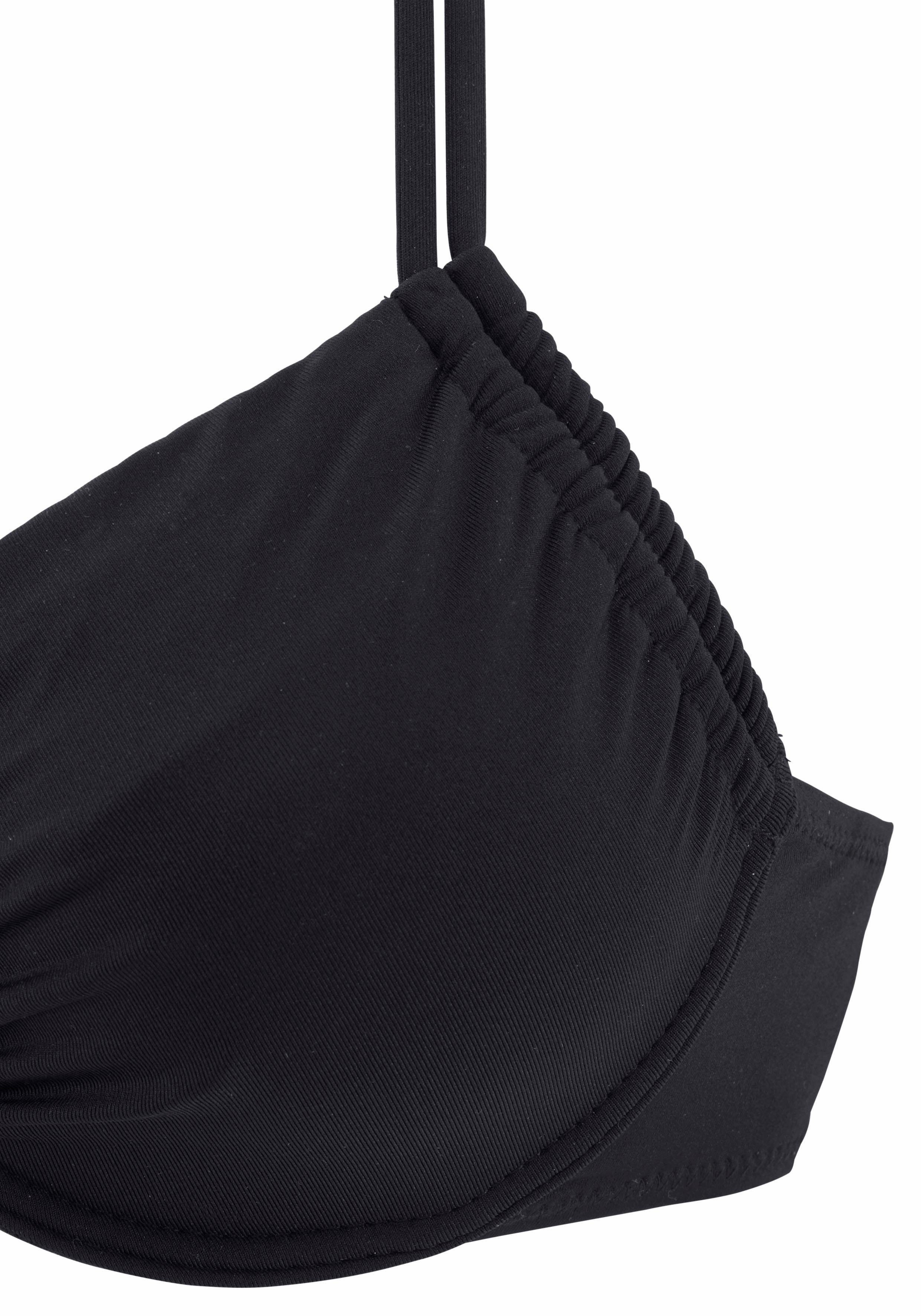 Buffalo Bügel-Bikini-Top Happy, seitlich zu raffen