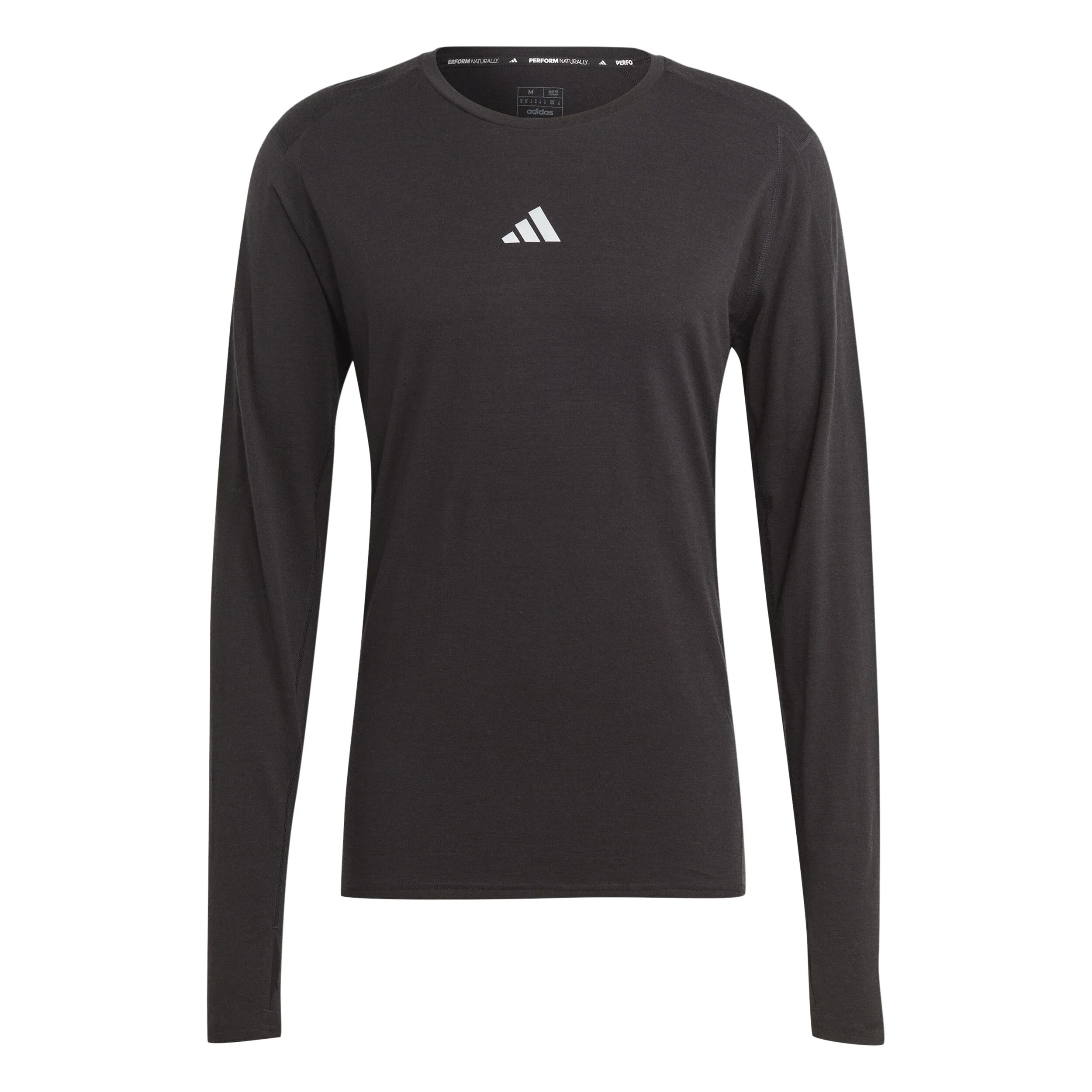 Ultimate Cold Ready Merino Longsleeve Herren - Schwarz