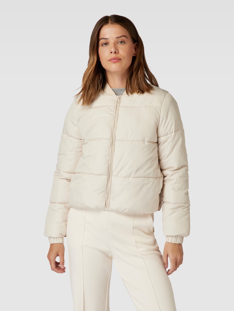 Steppjacke in verkürzter Passform Modell 'LUCY' in offwhite