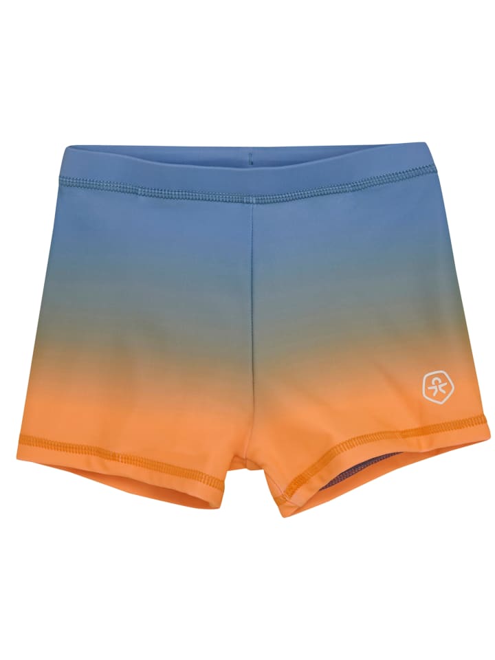 Color Kids Badehose in Blau Orange günstig kaufen