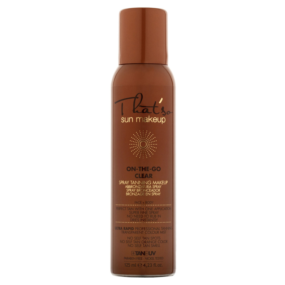 that'so On-the-go Spray bronzant hydratant pour le visageet le corps