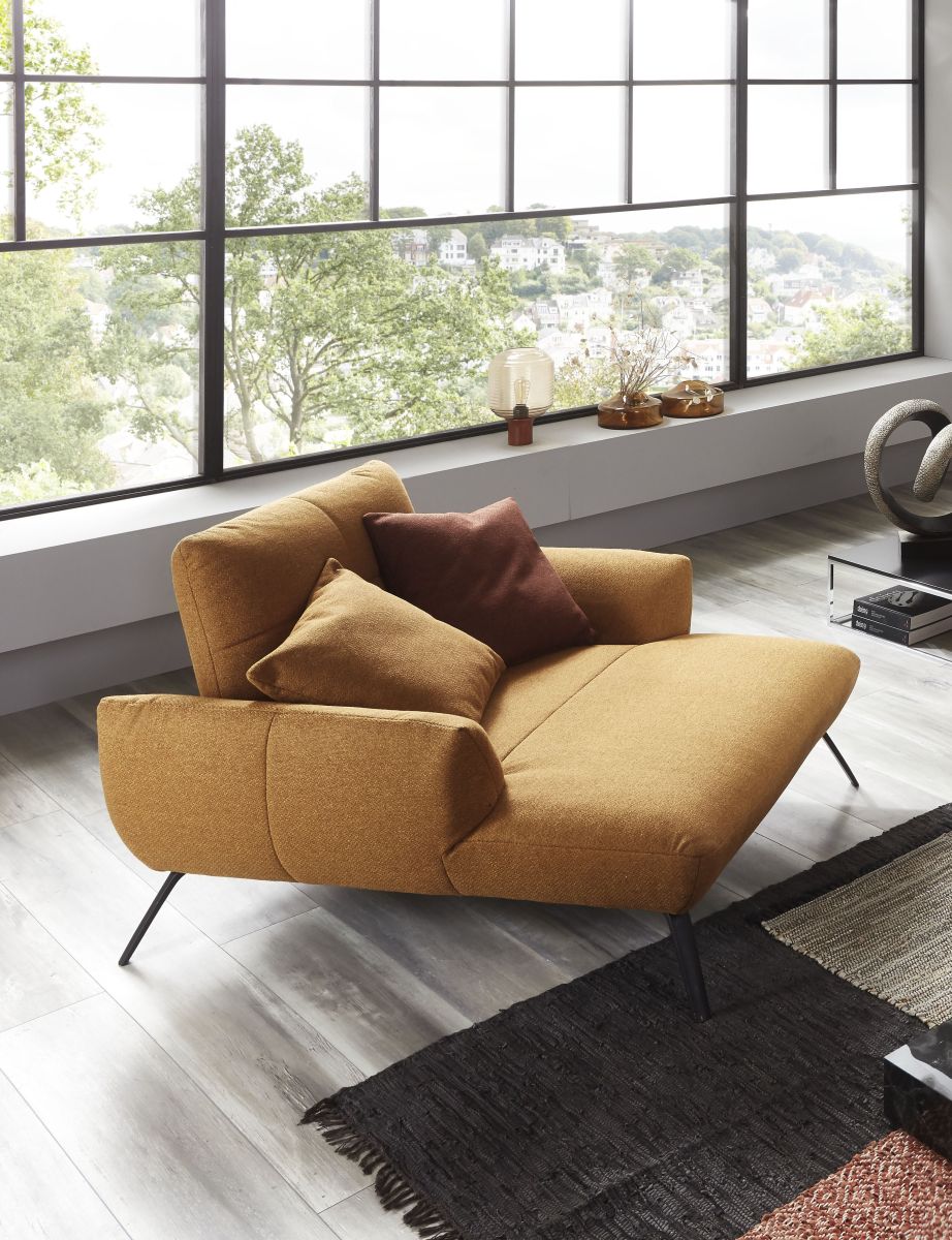 Recamiere Loveseat Dover XC Gelb