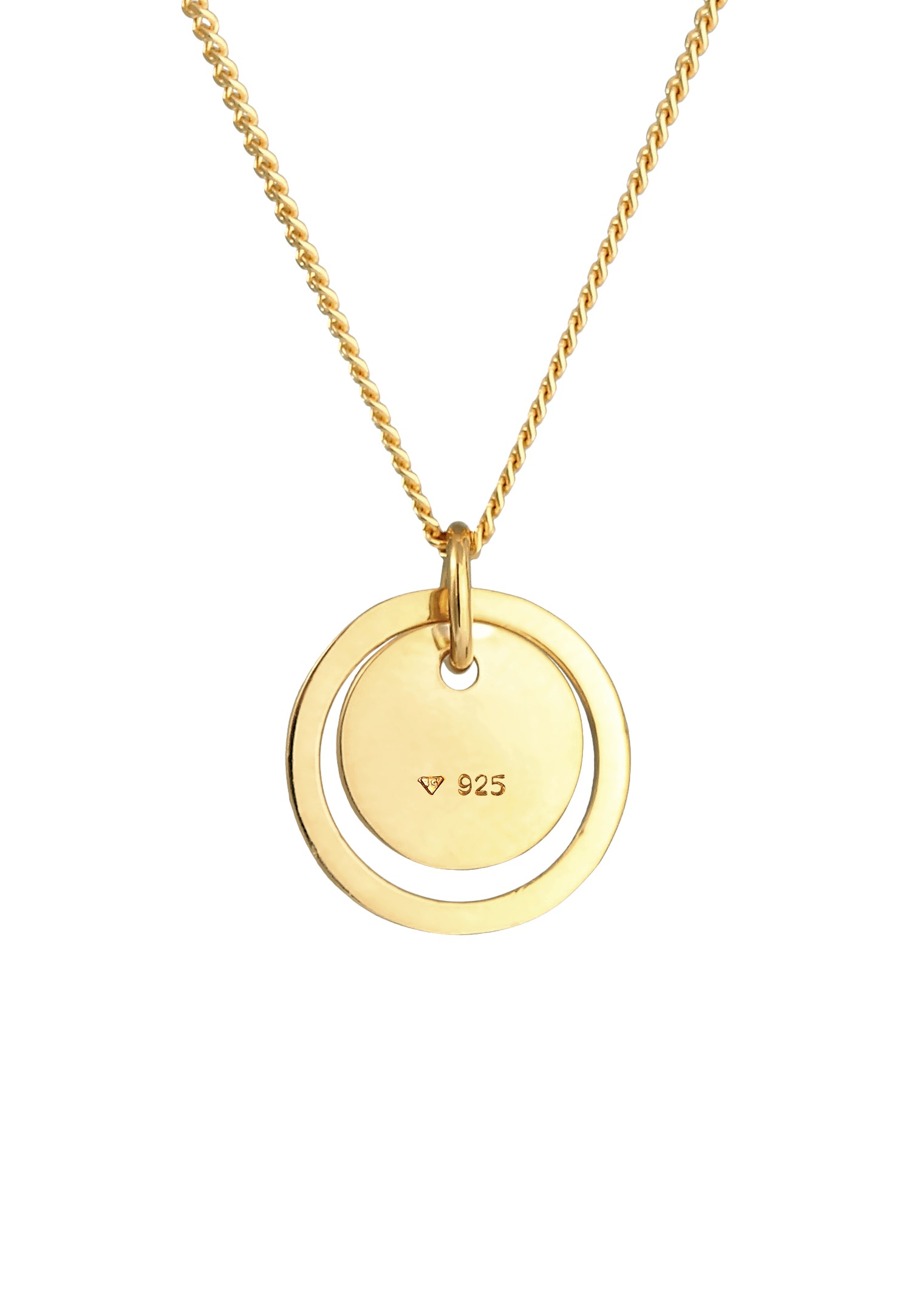 Prívesok Elli Circle of Ladies Geo Trend Matt Basic zo striebra 925