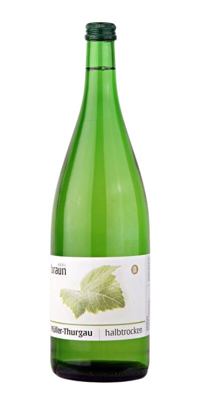 Weingut Karl Braun Müller-Thurgau halbtrocken 2022