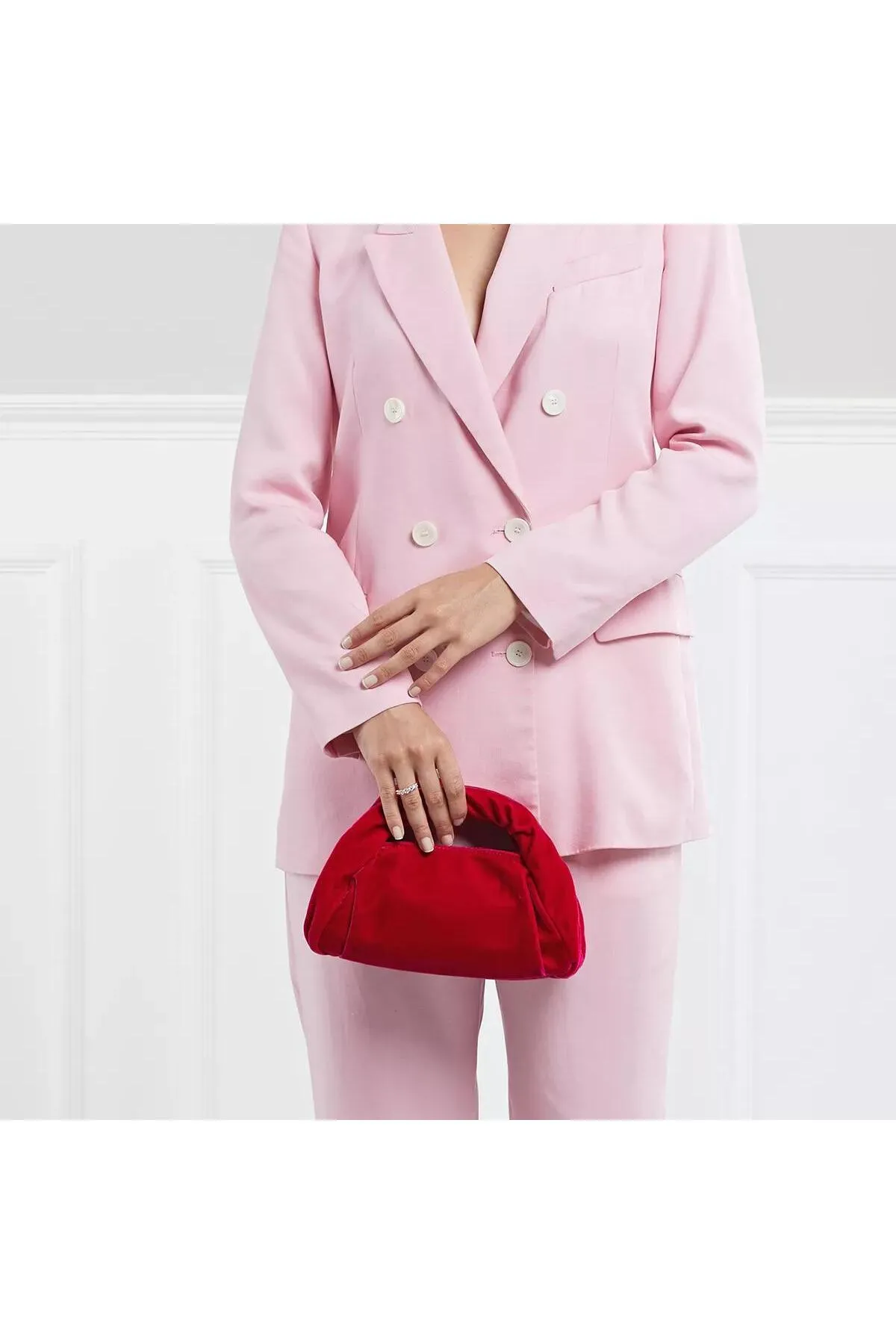 Stuart Weitzman  Die Moda Mini Tote Begonia
