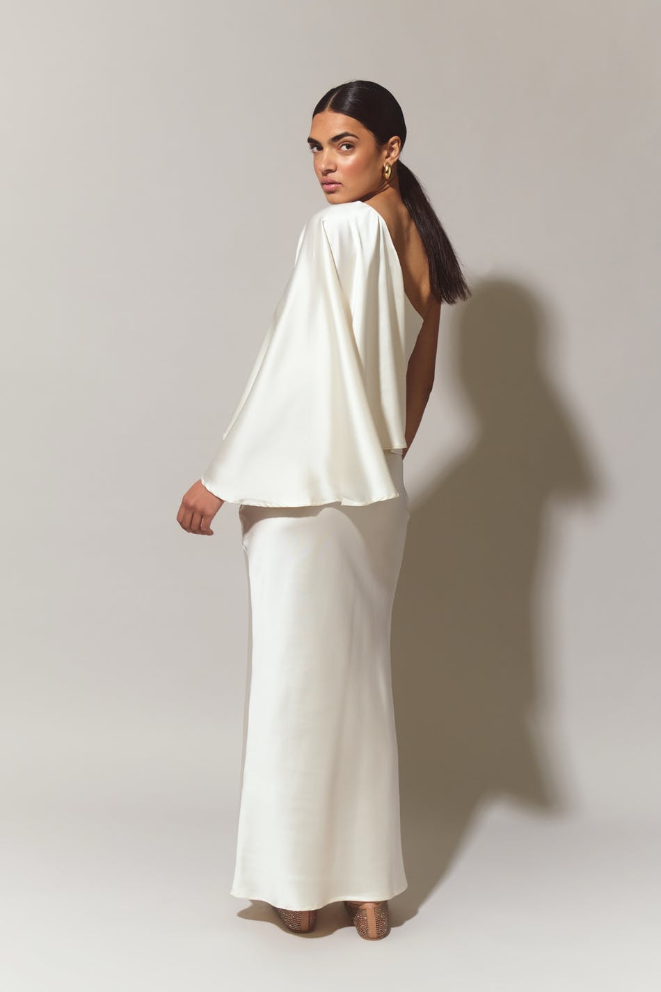 Oneshoulder maxi dress