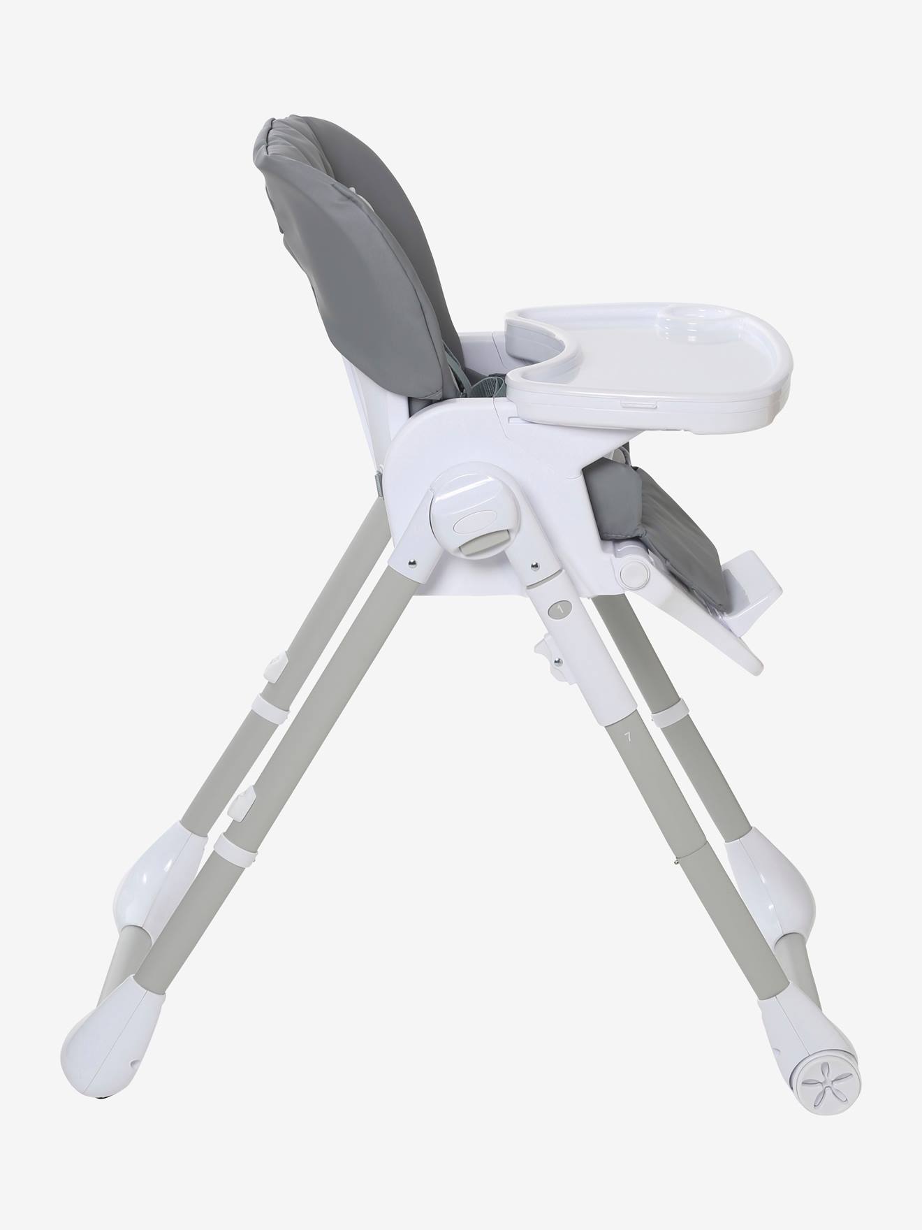 Vertbaudet Baby Kombi-Hochstuhl MAGICSEAT - grau
