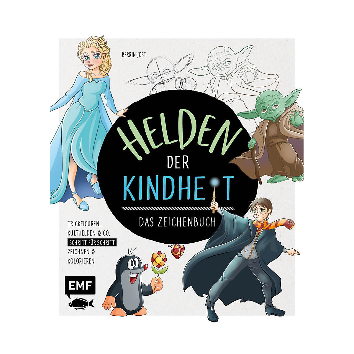 Helden der Kindheit - Das Zeichenbuch