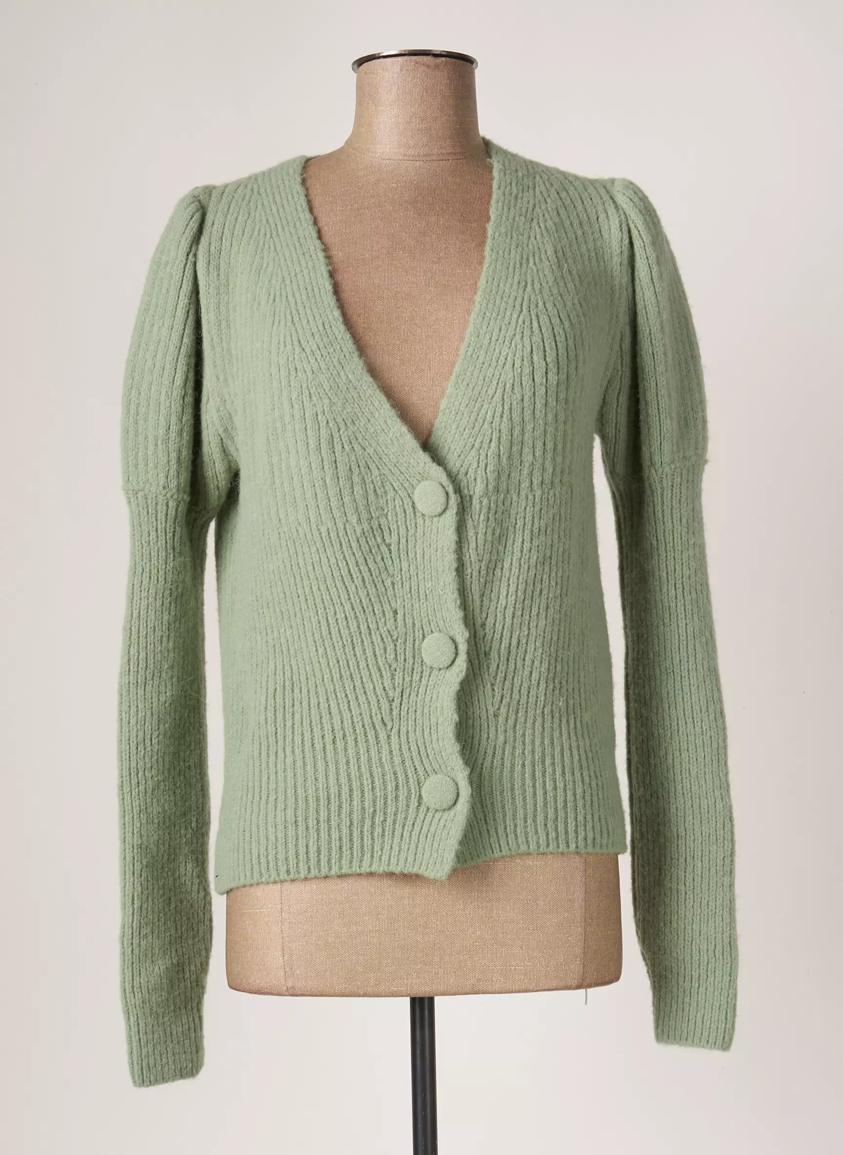 Astrid Black Label Cardigans Femme couleur vert