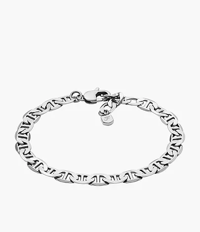 Fossil Gliederarmband Heritage Anchor Chains Edelstahl