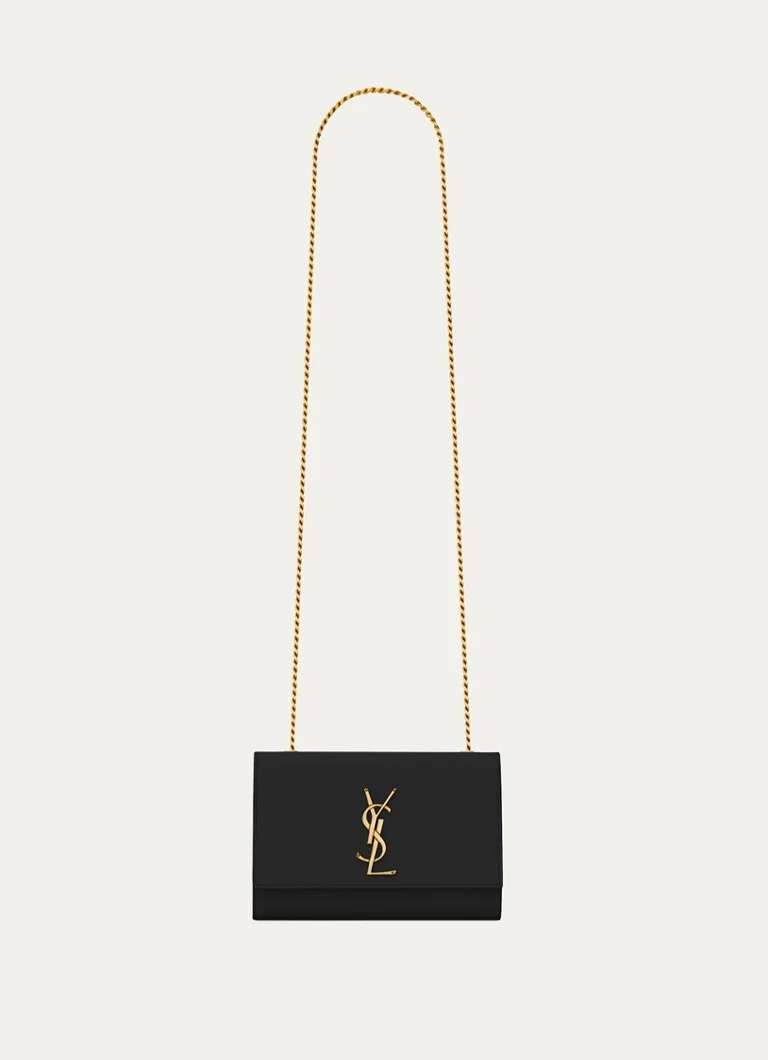 Saint Laurent Kate Pieni vasikannahkainen olkalaukku
