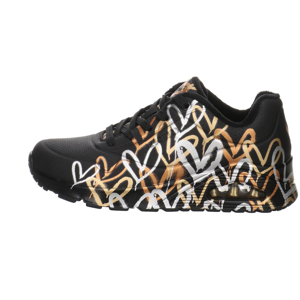 Skechers Uno Metallic Love Sneaker