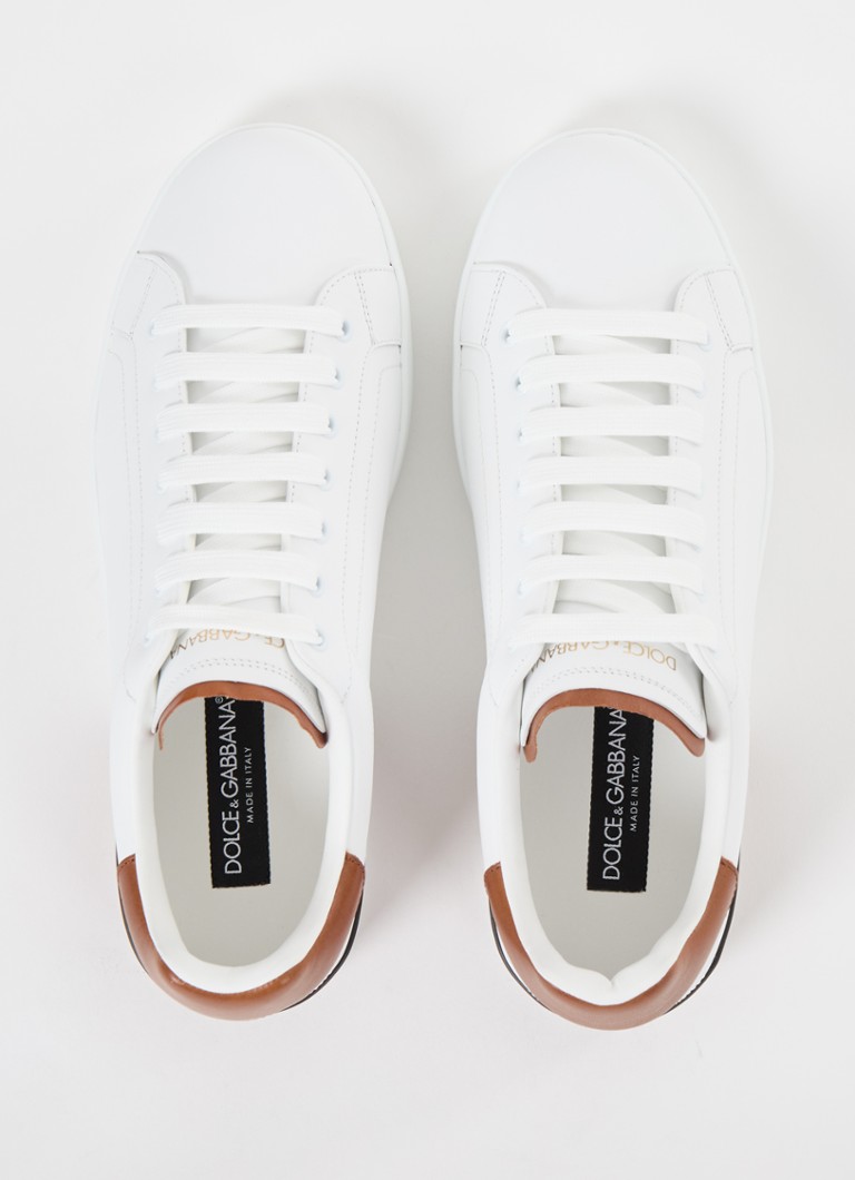 Sneakers Dolce & Gabbana Portofino in pelle di vitello con logo