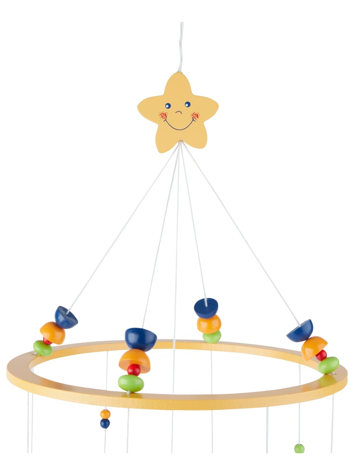 Bieco Spielwaren 3D Baby Mobile Schaf Betty Holz - ab Geburt in Gelb günstig kaufen onesize