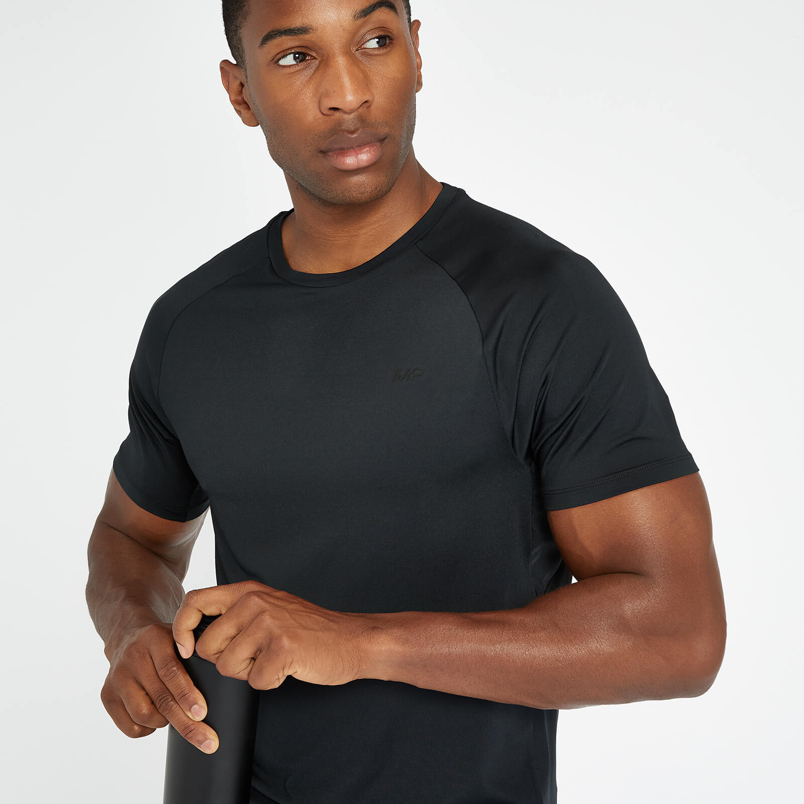 T-shirt à manches courtes MP Training Ultra pour hommes – Noir