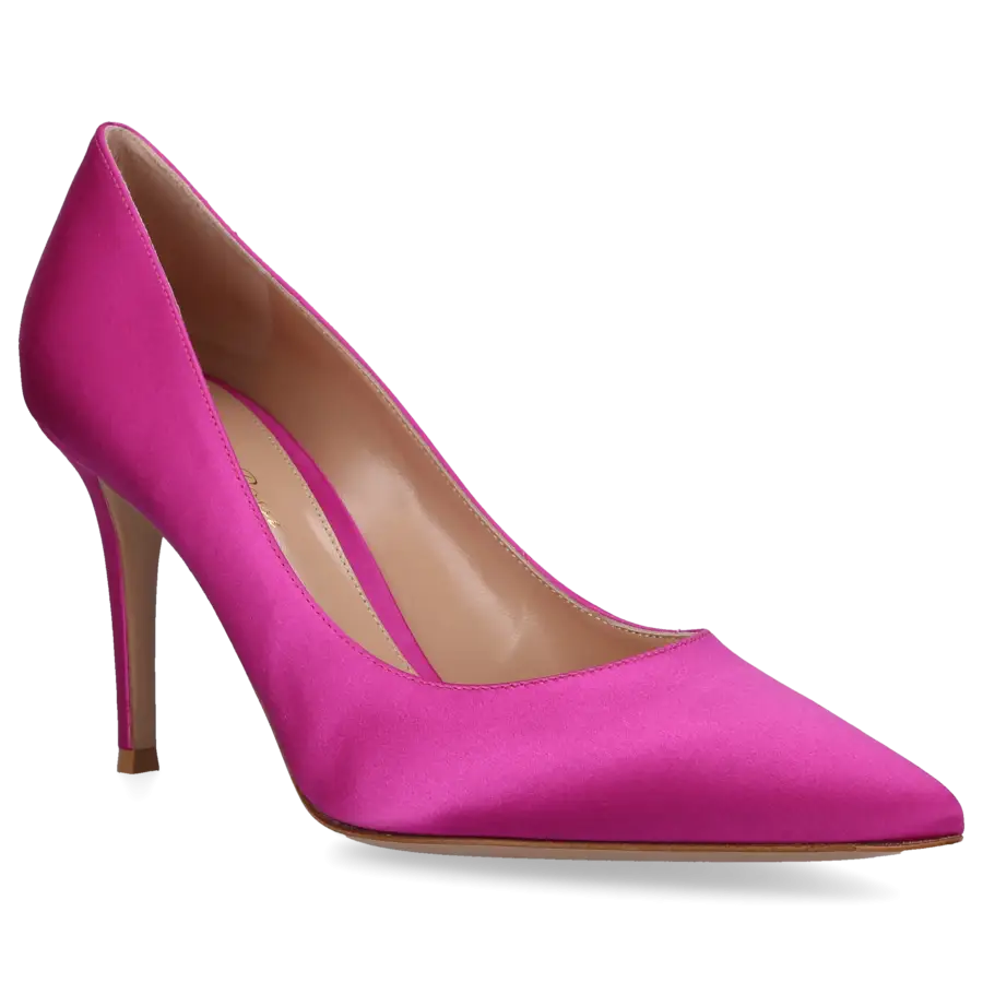 Gianvito Rossi - Pumps PORTOFINO 85 Satin - pink