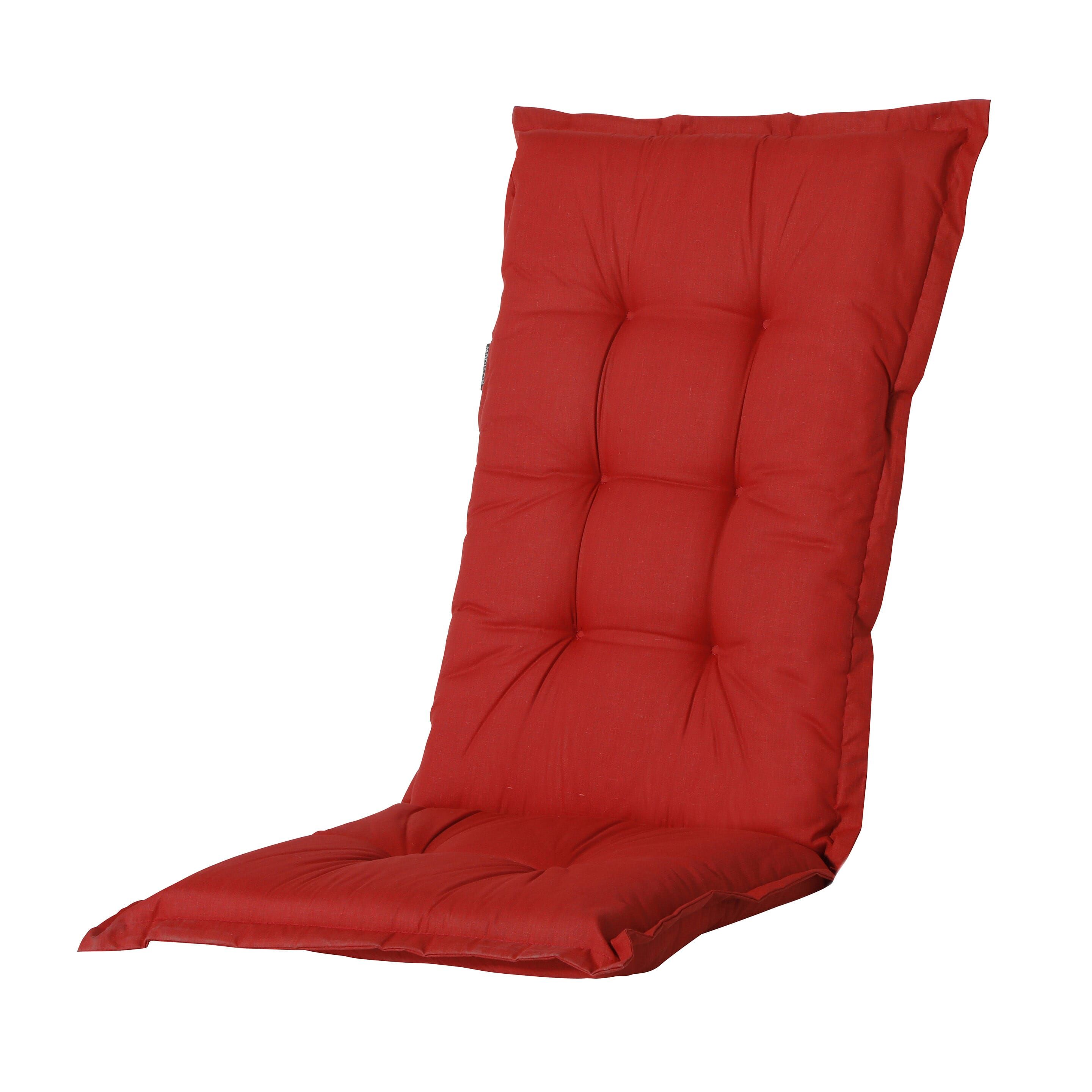 Madison Basic Red 50x123 Kissen mit hoher Rückenlehne