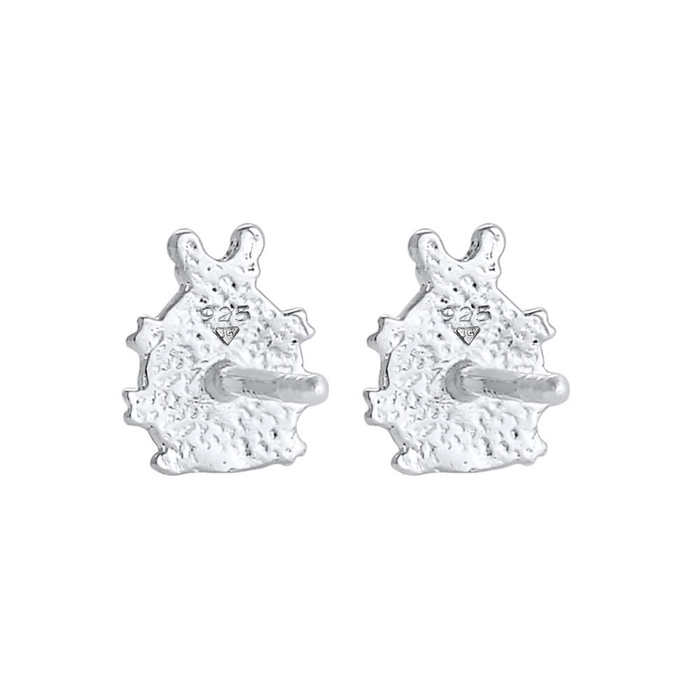 Elli Elli Boucles d'Oreilles Enfants Clous d'oreilles Coccinelle Porte-bonheur avec Ém Boucles d'oreilles
