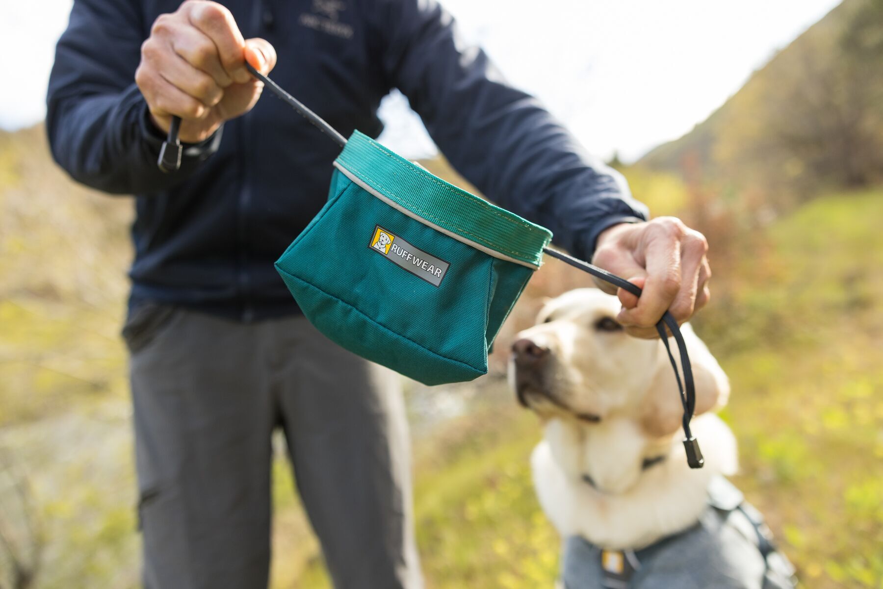 Ruffwear Futternäpfe Ruffwear Quencher Cinch Top™ Napf entenbraun M